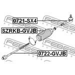 0722-GVJB, 0722-GVJB_тяга рулевая!\ Suzuki Grand Vitara 1.6/1.9/2.0 06