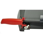 Reciprocating cutter Kw-Trio 13400 A4/10 sheet./343mm/ manual.clamp/protective shield