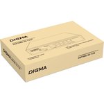 Коммутатор Digma DSP708G-2S-T135 (L2+) 8x1Гбит/с 2SFP 8PoE 8PoE+ 135W управляемый