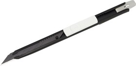 Фото 1/2 DC390B/K, Нож технический с автофиксацией 9мм, наклон лезвия 30°