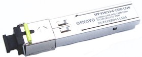 Фото 1/8 Модуль Osnovo SFP-S1SC13-G-1550-1310