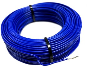 Провод НВ-1 0,5 (1000В) синий 50 м