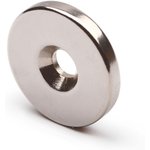 Неодимовый магнит диск 20х3 мм с зенковкой 4.5/7.5 мм