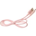 NB156 Pink, Кабель USB Type C 1м розовый XO