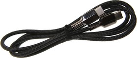 NB183B Black, Кабель USB Type C-USB Type C 1м черный XO