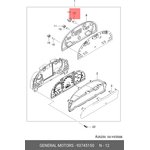 93745150, Лампа накаливания приборной панели [ORG]