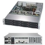 Серверная платформа Supermicro SuperStorage 2U Server 5029P-E1CTR12L noCPU(1)2nd Gen Xeon Scalable/TDP 70-205W/ no DIMM(8)/ 3008controller H