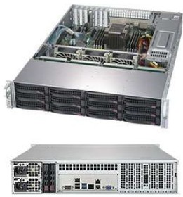 Фото 1/2 Серверная платформа Supermicro SuperStorage 2U Server 5029P-E1CTR12L noCPU(1)2nd Gen Xeon Scalable/TDP 70-205W/ no DIMM(8)/ 3008controller H