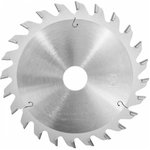 Подрезная пила delta-tools коническая 120x20x3.1x24t wz 6гр 06-3667
