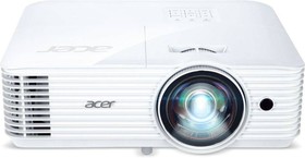 Фото 1/8 MR.JQF11.001, Проектор ACER S1286H (DLP, XGA 1024x768, 3500Lm, 20000:1, +НDMI, DMD, 1x16W speaker, 3D Ready, lamp 4000hrs, short-throw