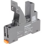 300V ac DIN Rail Relay Socket, for use with RFT Relay