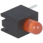 OSR6LU3E34X-3F1A, LED; in housing; red; 3mm; No.of diodes: 1; 20mA; Lens: diffused; 30°