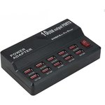 Зарядное устройство на 10USB портов, 5V-12A PX/PA-10USB-12A