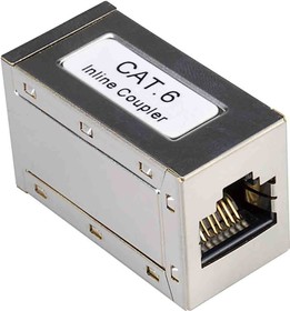 Фото 1/2 21.17.3041-200, 2-Port RJ45 Modular Coupler, Cat6, STP