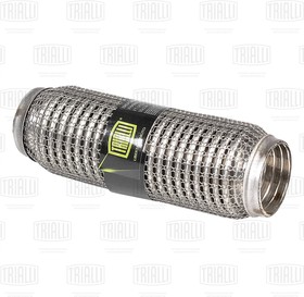 Виброкомпенсатор вых. трубы (Гофра) 55x230 Hydra/Wire Mesh (нерж. сталь) TRIALLI FT 0022