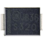 S320, Rectifier Diode Schottky 200V 3A 30ns 2-Pin SMB T/R