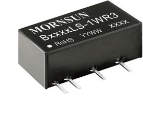 B1212LS-1WR3, DC/DC преобразователь, 1Вт, вход 10.8-13.2В, выход 12В/ 84мА