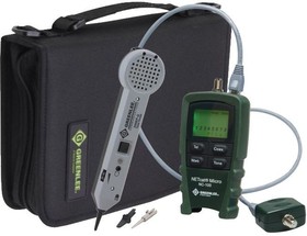 GT-NC100-KIT, Greenlee NC100-KIT - расширенный комплект кабельного тестера NetCat Micro
