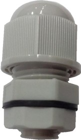 1001M1208-G (MGB12-07G-ST), Ввод кабельный, полиамид, серый