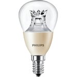 58067700, LED Light Bulb, Прозрачная Круглая, E14 / SES, Теплый Белый, 2700 K ...