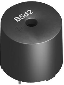 Фото 1/3 SD1614T5-B1, Piezo Buzzers & Audio Indicators Round 16mmx14mm 2048Hz Vin=3-6V