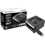Блок питания Thermaltake ATX 650W TR2 S 80 PLUS WHITE (20+4pin) APFC 120mm fan ...