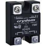A1225-B, Solid State Relays - Industrial Mount PM IP00 SSR 240VAC 25A,90-280V,ZC,NC
