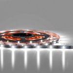 Светодиодная лента MAKSILED 12В, 7.2Вт/м, 30SMD(2835)/м, 750лм/м, 6500К, IP20 ...