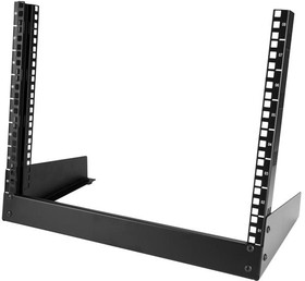 Фото 1/5 RK8OD, Black 8U Steel Server Rack , with 2-Post Frame