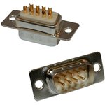 172-E25-203R001, 172 25 Way Panel Mount D-sub Connector Socket, 2.54mm Pitch