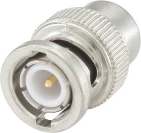 Фото 1/4 51S1RR-001N4, 50Ω Straight BNC BNC Connector, Panel Mount, 0 → 2GHz, 1W Average Power Rating