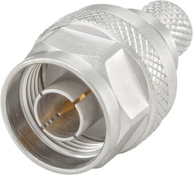 Фото 1/4 53S101-115N5, Plug Cable Mount N Connector, 50Ω, Crimp Termination, Straight Body