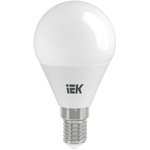 LLE-G45-3-230-30-E14, Лампа LED G45 шар 3Вт 230В 3000К E14 IEK