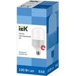 LLE-HP-100-230-65-E40, Лампа LED HP 100Вт 230В 6500К E40 IEK
