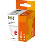 LLE-PAR16-5-230-30-GU10, Лампа LED PAR16 софит 5Вт 230В 3000К GU10 IEK