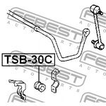 TSB-30C, Втулка стабилизатора TOYOTA CALDINA AT211,CT216,ST21# 1997.08- втулка ...