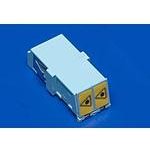106127-1300, Fiber Optic Connectors LC DUP ADAP ZR SLV S V SHTR SCREW MT BLUE