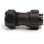 Circular Connector, 3 Contacts, Cable Mount, Socket, Female, IP68