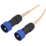 PXF4054BAA, Fiber Optic Cable Assemblies Flex to inline fiber conn 5M OM1