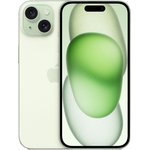 Смартфон Apple iPhone 15 128Gb, A3092, зеленый