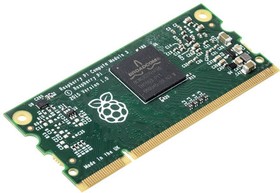 Фото 1/2 Raspberry Pi Compute Module 3, Вычислительный модуль для промышленного применения на базе процессора BCM2837