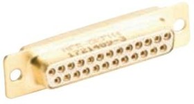 DBMAMF-25S FO, Conn SKT Crimp ST Panel Mount