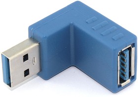 Фото 1/2 Угловой удлинитель USB Type A с поворотом наверх