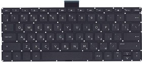 Фото 1/3 Клавиатура для ноутбука HP Pavilion x360 11-K черная без рамки, плоский Enter