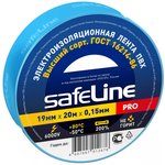 Изолента Safeline 19мм х 20м синий 9371