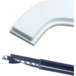 Фреза спиральная Z1 (верхний рез) со ступенькой на торце d1=1 D=3.175x15x40 S=6 ...