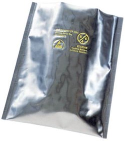 Фото 1/3 3001010, Anti-Static Control Products Static Shield Bag, 1000 Series Metal-In Zip, 10X10, 100 Ea