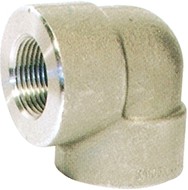 Фото 1/2 Stainless Steel Pipe Fitting, 90° Circular Elbow, Female G 1/2in x Female G 1/2in