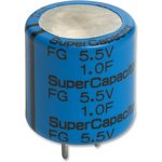 FGH0H104ZF, Supercapacitors / Ultracapacitors 5.5V 0.1F -20/+80% LS=5.08mm