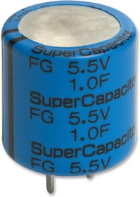 FGH0V474ZF, Supercapacitors / Ultracapacitors 3.5V 0.47F -20/80% LS=5.08mm